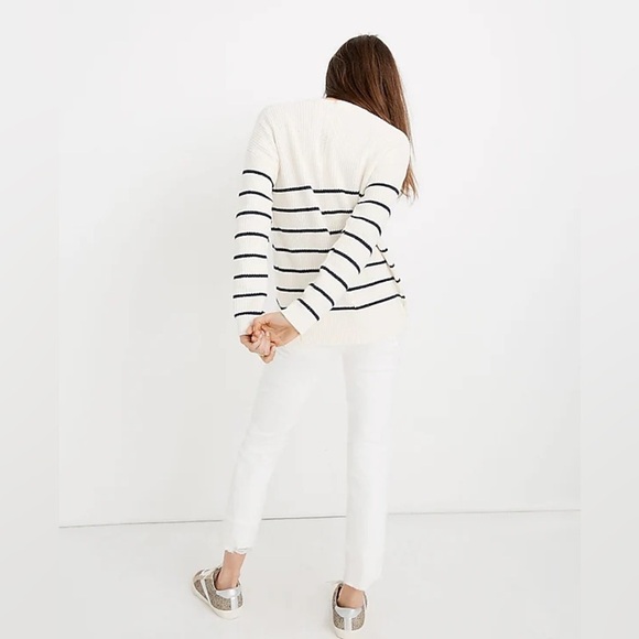 NWOT Madewell Women's 3X Thompson Pocket Pullover Sweater - Picture 3 of 11